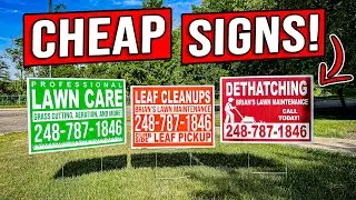 #1 YARD SIGNS WITH UNMATCHED QUALITY! [CHEAP & FAST DELIVERY]