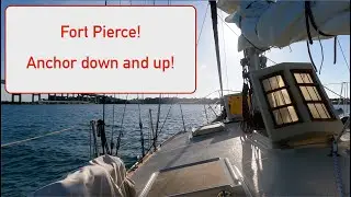 Skipjack Sailing 62.  Anchored, aground, marinas.....Fort Pierce, Florida.