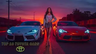 Top 10 Unique Toyota Cars Cinematic Video