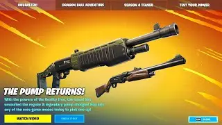 STARA POMPA JUŻ TERAZ w FORTNITE! (Aktualizacja 21.50)