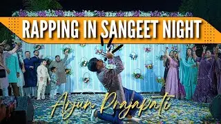 4K Video | Sangeet Night Performance | Arjun Prajapati | Rap Song | Thirsty | Anchoring | Ahmedabad