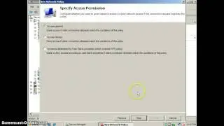 Activity 9-9: Creating a Network Access Policy for VPN