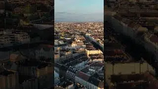 Budapest - cinematic drone video #shorts #budapest