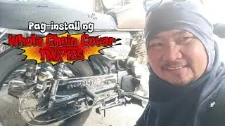 Pag-install ng Whole Chain Cover TMX 125 | Randy TV
