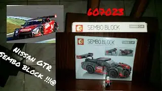 SEMBO BLOCK | Famous Car Nissan Nismo 607023 unboxing + speed build