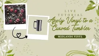 HOW TO APPLY VINYL TO A BEER MUG