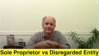 Sole Proprietor vs Disregarded Entity