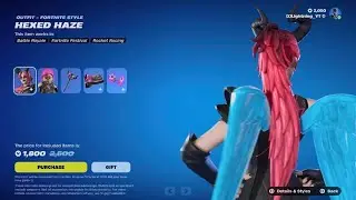 Fortnite item shop november 11 2024 nieuwe haze remix 🖤🖤🩷