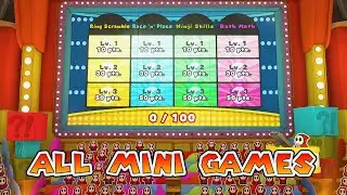 Paper Mario: The Origami King - All Mini Games