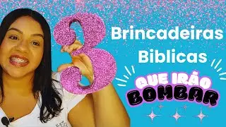 3 Brincadeiras Biblicas para você arrasar com seu Grupo #reuniaodemulheres #encontrodemulheres
