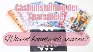 ✨️💖💰 Cashunstuffing der Sparspiele Januar 💖✨️Wieviel konnte ich sparen? #sparspiele