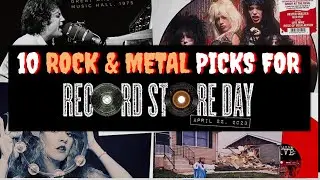 My 10 ROCK & METAL Picks For RECORD STORE DAY 2023 | VAN HALEN, ERIC CARR, MOTORHEAD & MORE