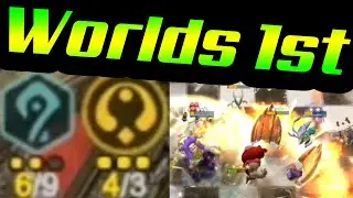 WORLDS 1st: 4 DIVINITY 6 MAGE | Gameplay | Auto Chess Mobile