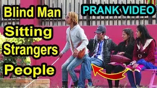 Nepali Prank - Blind Man Sitting on Strangers Laps Prank | Shekhu Dhamaka