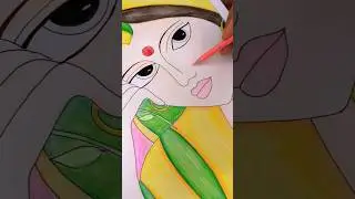 Portrait #youtubeshorts #shortvideo #fineart #class12#art #painting #trending #music
