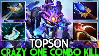 TOPSON [Tiny] Crazy Plays One Combo Kill with Scepter Dota 2