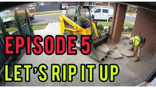 🇦🇺 WACKER NEUSON 701S- REMOVAL OF DRIVEWAY 🇦🇺