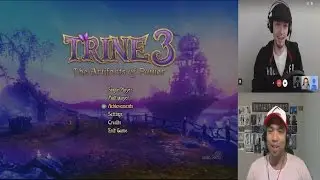 Let's Play Trine 3 (Blind Co-op) - Part 1 A New Dimension