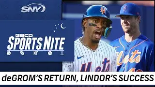 Previewing the Mets rotation against the Nationals, Francisco Lindor's hot streak | SportsNite | SNY