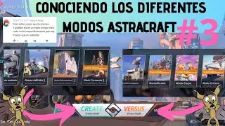 ASTRACRAFT :  CONOCIENDO COMO SON LOS DIFERENTES MODOS ( UNOCO GAMERLATINO)