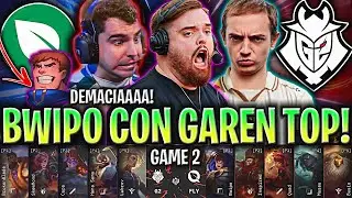 BWIPO SACA SU GAREN M&Aacute;S LOCO CONTRA G2!😱DEMACIA!🔥 | FLY vs G2 Game 2  MSI 2025 CASTEO IBAI ESPA&Ntilde;OL