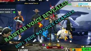 Raistar real voice revealed on gyan gaming live ll  No voice changer real voice 100%
