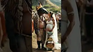 Halloween in a strange tribe #nature #animals #explore #funny #happy #love #festival #trending