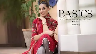 Charizma Basics Unstitched Embroidered Lawn Collection'25 Vol-1|Charizma Summer Lawn Collection 2025