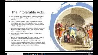 AP US History 22: Colonial Responses to British Policies from Protests to the Revolutionary War