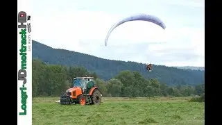 INSOLITE : Tracteur VS Parapente !