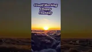 Good Morning status!Sunday special status !#shorts #sunday