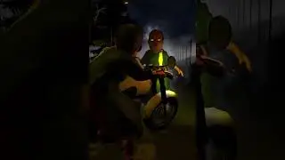 Midnight Ride Horror | Bullet Bike Par Bhoot 😨 #3danimation #bhoot  #scary #granny #bhootkikahani