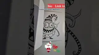 👾🎁🎄Funny Christmas Monsters 🎄🎁👾   ✨  Lustige Monster im Weihnachtsstress ✨  🎁🎨 Lustiges Wint