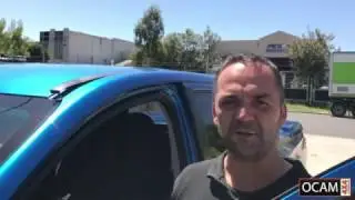 Руководство по установке багажника на крышу OCAM для Mitsubishi Triton MQ, 05/2015+