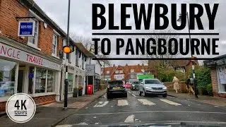 Driving Blewbury to Pangbourne 4K 120fps | Christmas Eve Drive | Oxfordshire and Berkshire