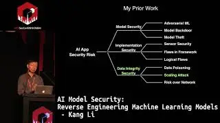 #HITB2018DXB D1T1: AI Model Security: Reverse Engineering Machine Learning Models - Kang Li