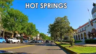 Hot Springs National Park, Arkansas 4K scenic drive | S9 E2