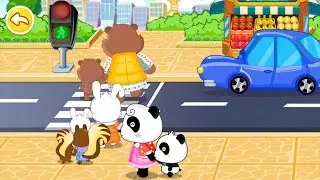Baby Panda Travel Safety Tips | Panda Shows the Way | Cute Little Games