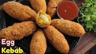 EGG KEBAB | Ifthar Special | Easy Potato Egg Snack| By Chef Aadil