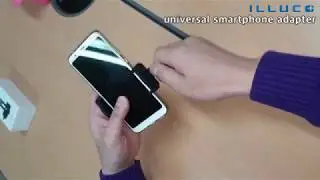 How to use a universal smartphone adapter ILLUCO