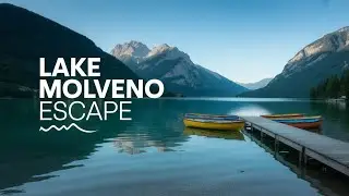 Walking tour of lake Molveno Italy | Molveno is most beautiful lake in Italy |