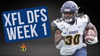 XFL Week 1 Preview & XFL DFS First Look