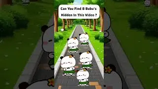 Find The Bubu's #bubududu #cute #funny #milkmochabear #animation #shorts #bubu #dudu