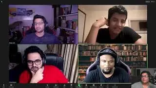 Tanmay Bhat members only stream|scary videos ft. Rohan Joshi, Rider OP, Vishal, Kullu