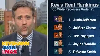 Justin Jefferson is Top 1 WR under 25 in NFL - Max Kellerman agrees to Keyshawn's Real Rankings