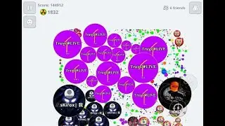 AGARIO MOBILE LIVE🔴  | Traxx Agario