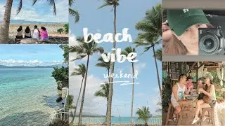 relaxing beach trip, mental health break with friends⎮mati city davao oriental
