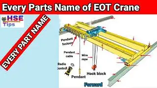 part name of overhead crane