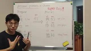 HSK1（A1）Chinese: all personal pronouns . Super easy ～
