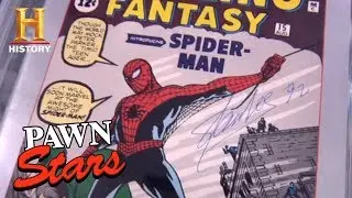 Stan Lee's Signed Spider-Man Sketches (Season 7) | Pawn Stars